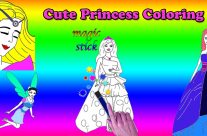 Princess Coloring Book Game